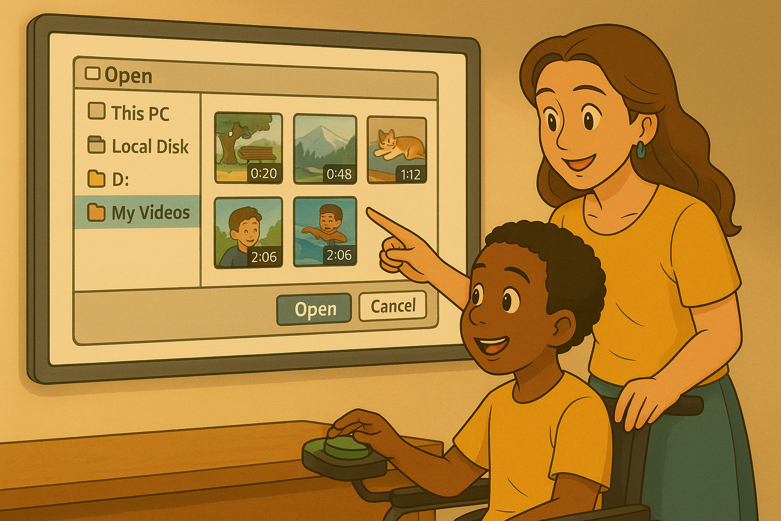 Vidéos locales