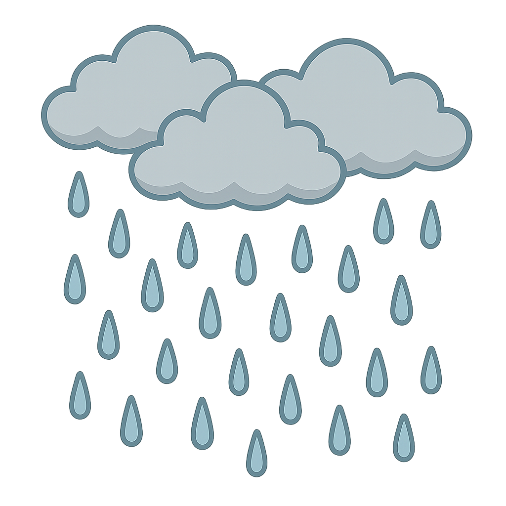 Icône de pluie